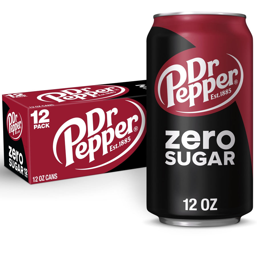 Dr Pepper Zero Sugar Soda - Everyday Classic